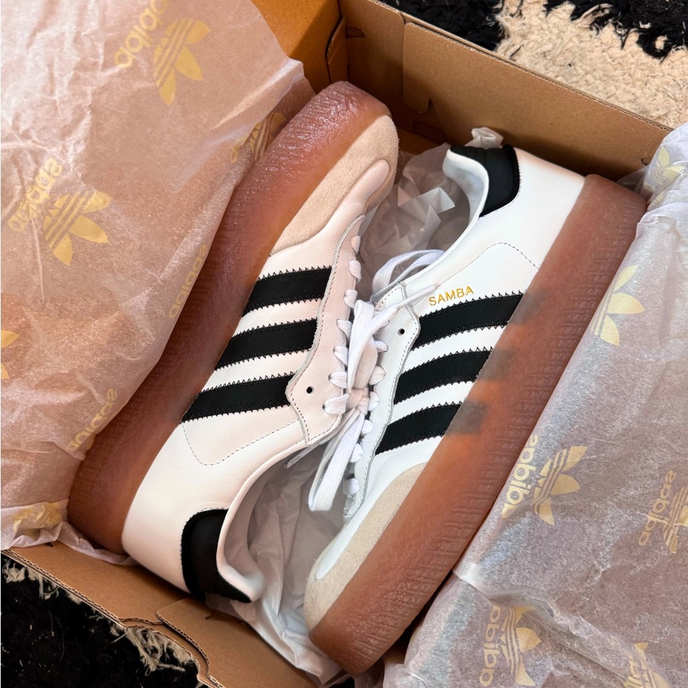 ADIDAS SAMBAES platform sneakers